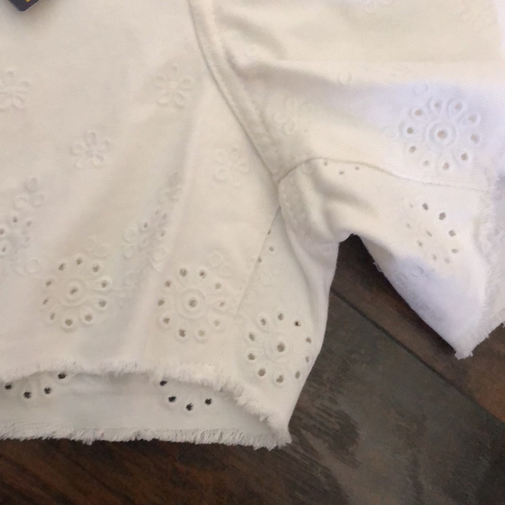 Polo white denim shorts - Picture 2 of 7